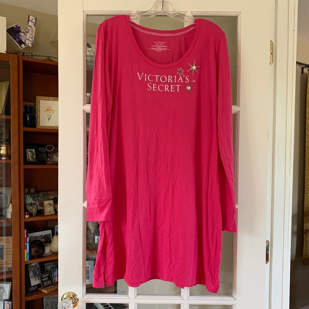 Victoria Secret Sleep Shirt Sz XL